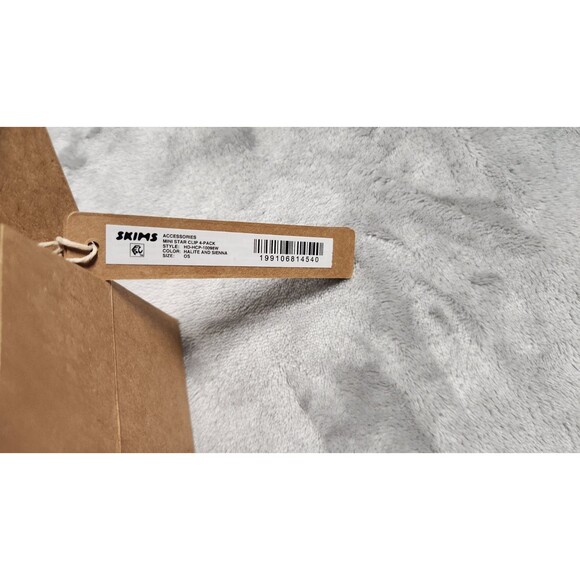SKIMS One Size Accessories Mini Star Clip 4 Pack Halite & Sienna HD_HCP-10098W - Picture 5 of 5